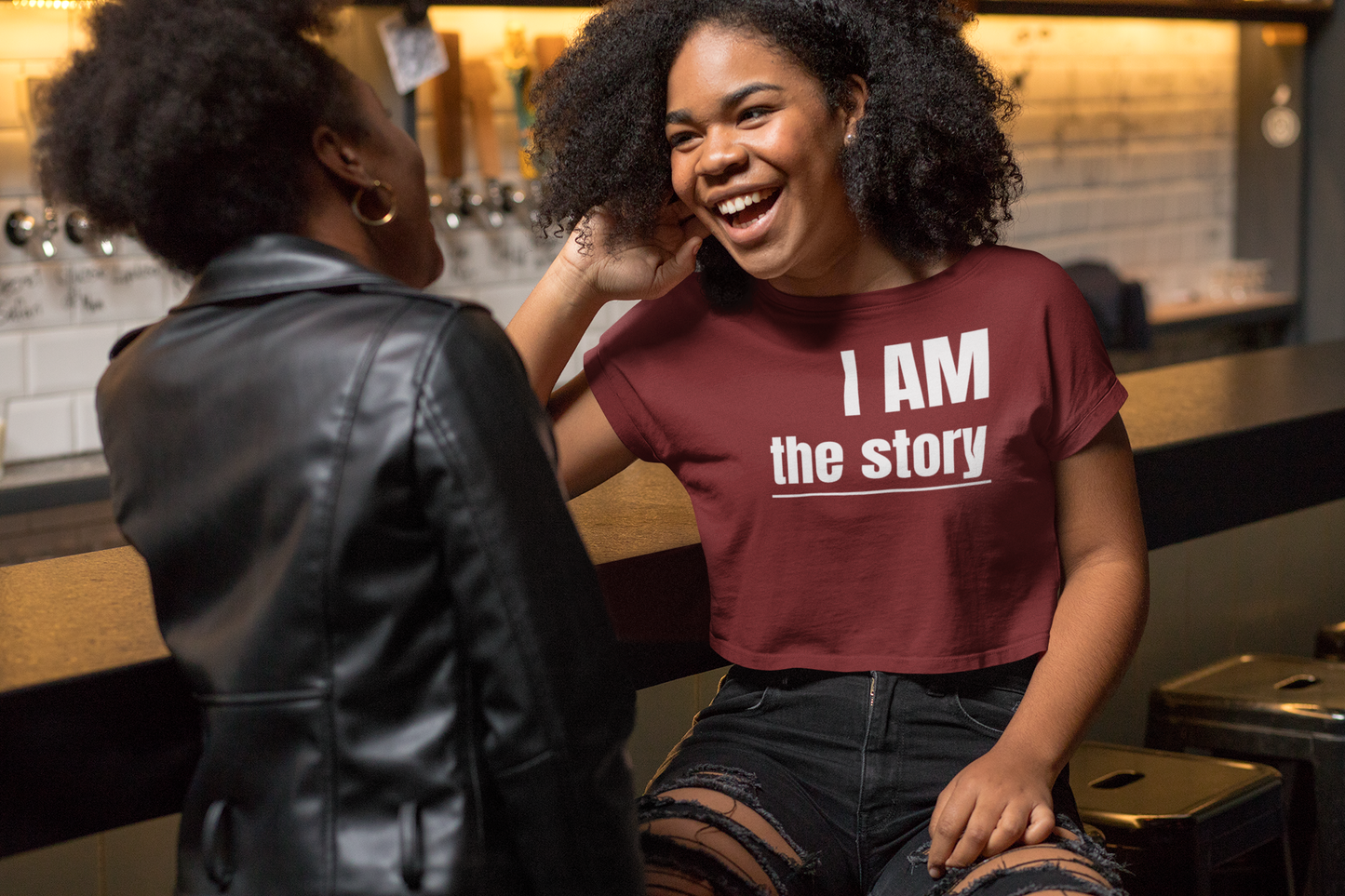 I Am the Story – Statement Tee