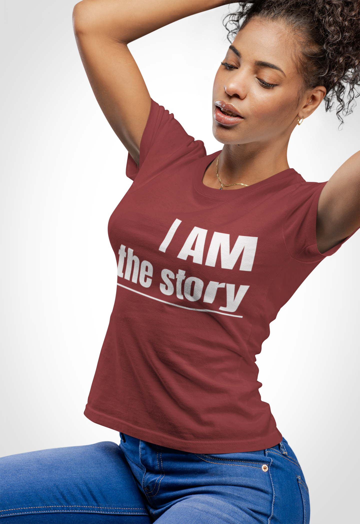 I Am the Story – Statement Tee