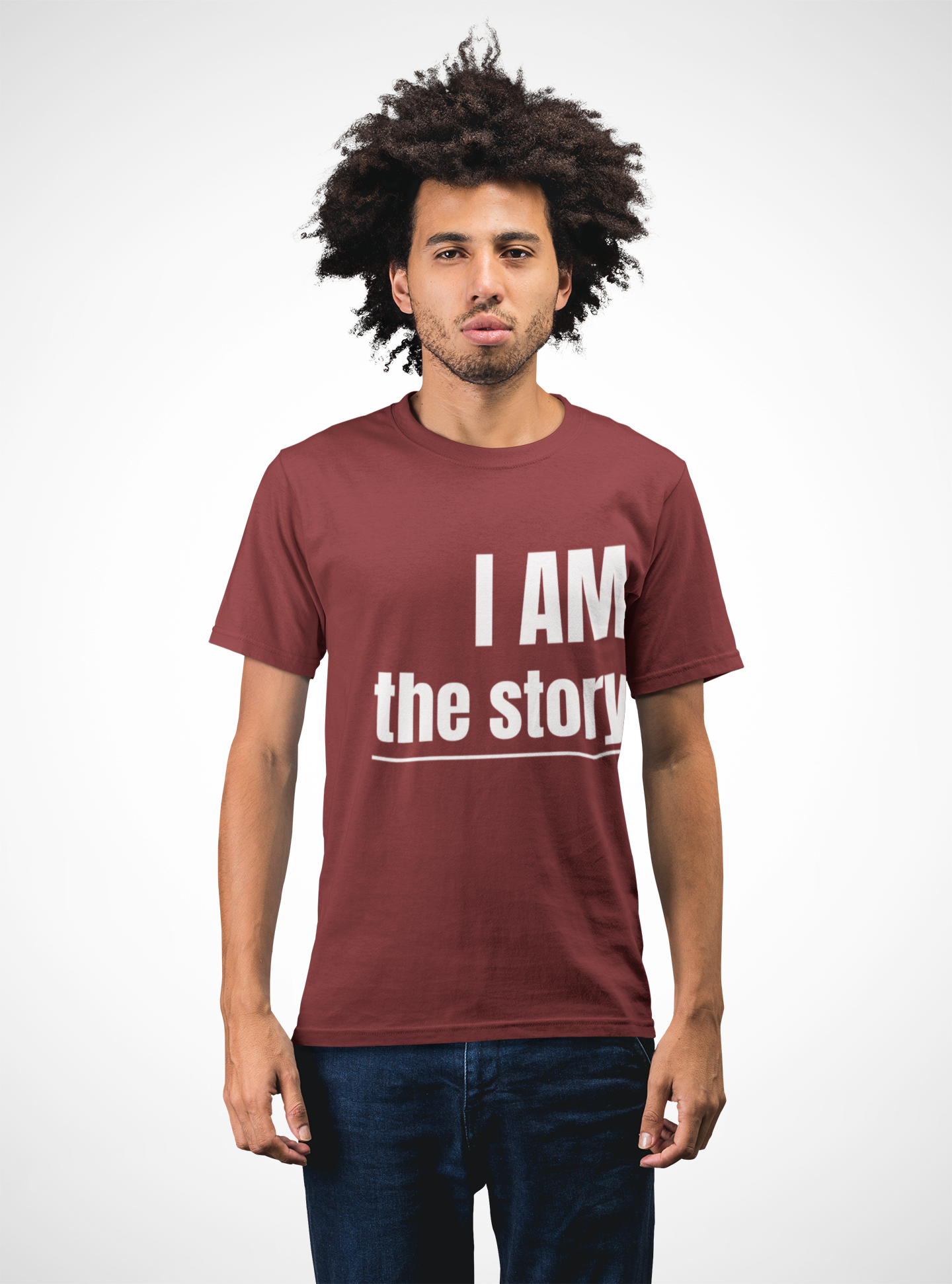 I Am the Story – Statement Tee