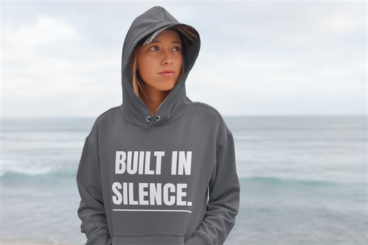 Built in Silence – Statement Hoodie