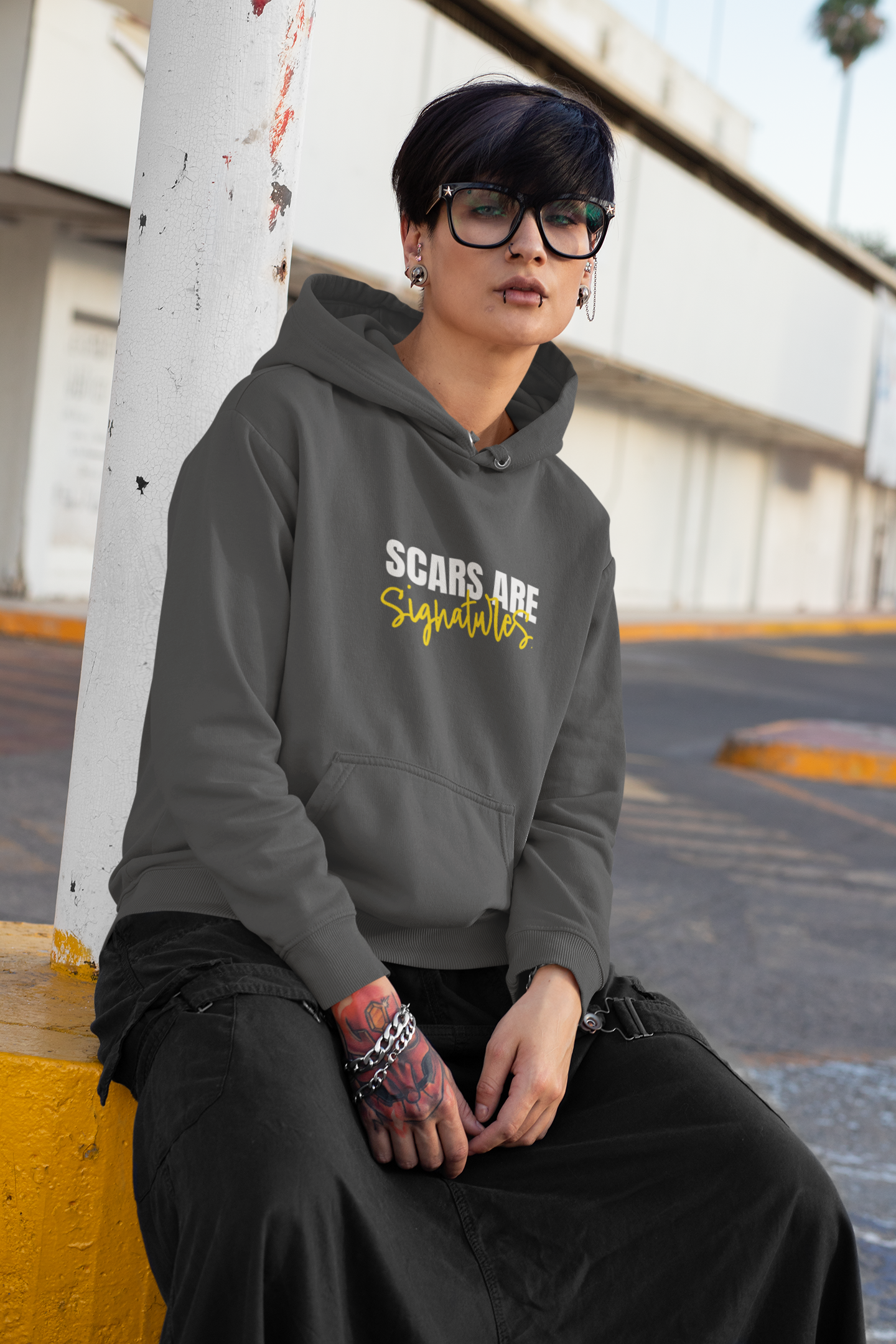 Scars Hooded Sweatshirt